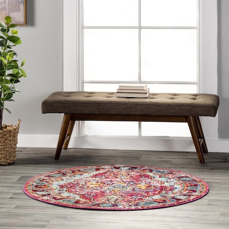 Nuloom Corbett Vintage Bohemian Area Rug 4ft KKCB11A-R404